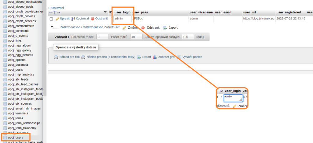 How to change a username in WordPress using MySQL database and PHPmyAdmin interface.? It is very easy with this guide. More information you can see in article.