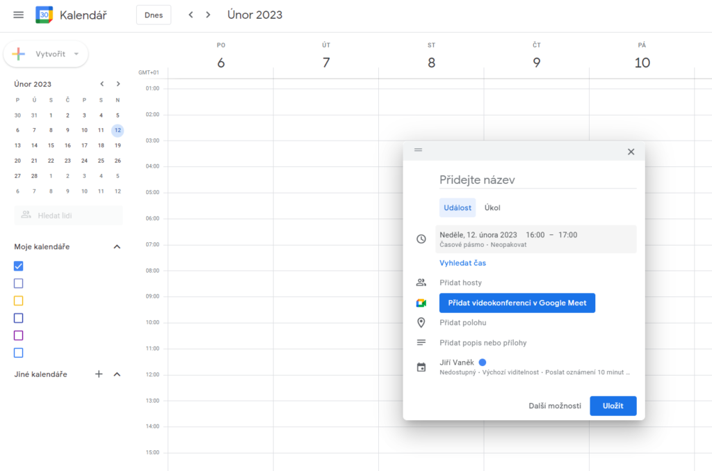 google calendar