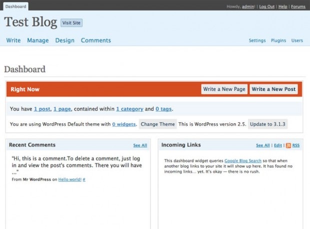 wordpress-2.5