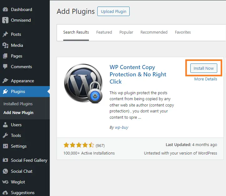 How To Prevent Text Copying From A WordPress Website