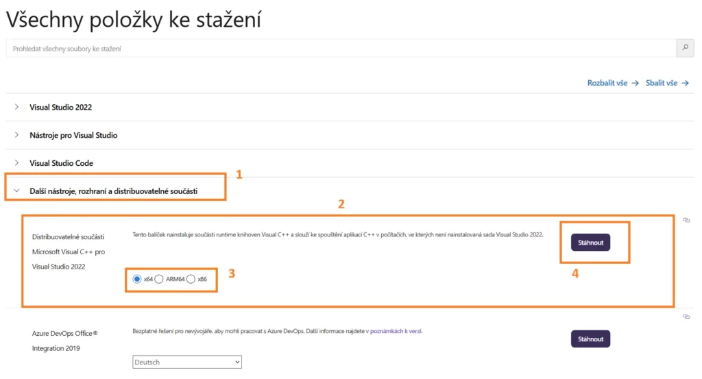 Jak opravit problém s Microsoft Visual C++ Runtime